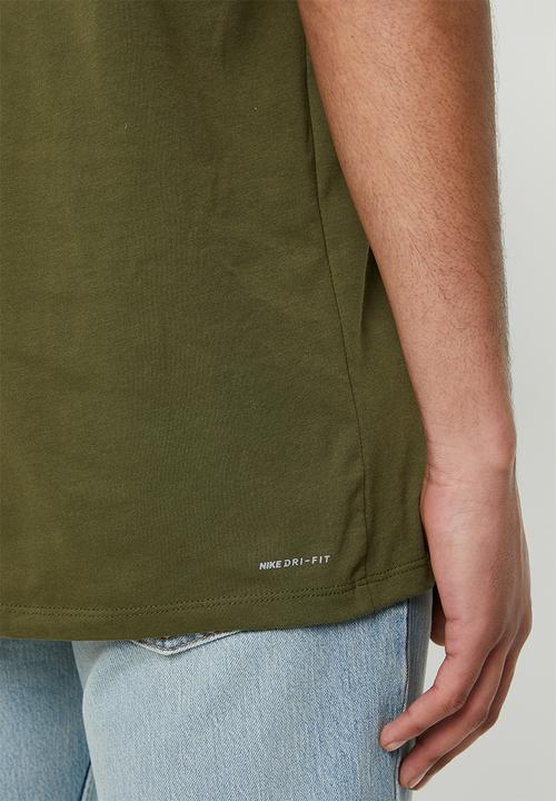 Hurley - Df seamonster tee - olive canvas