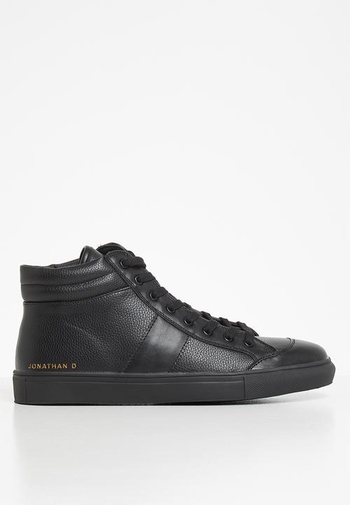Jonathan D - J35 high top sneaker - black