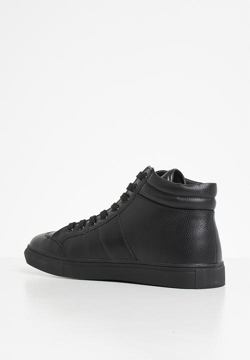 Jonathan D - J35 high top sneaker - black