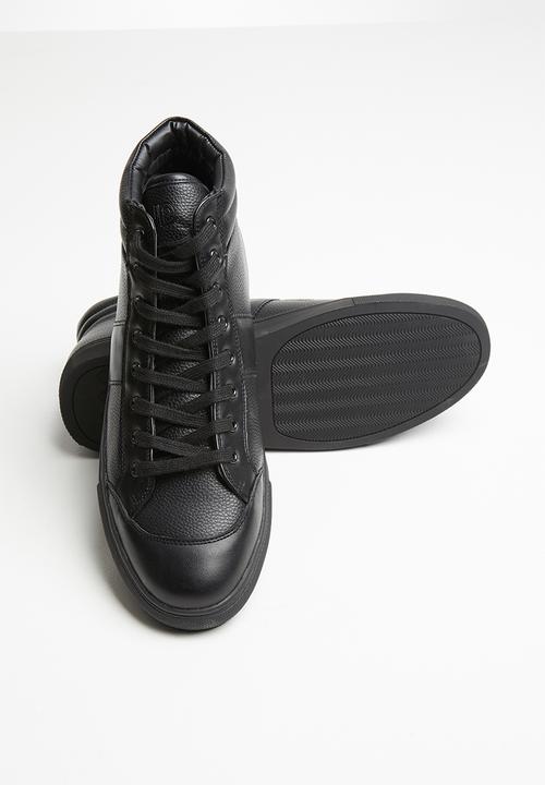 Jonathan D - J35 high top sneaker - black
