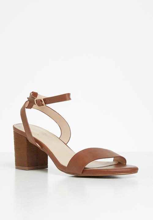 edit - Gerri barely-there heel - tan