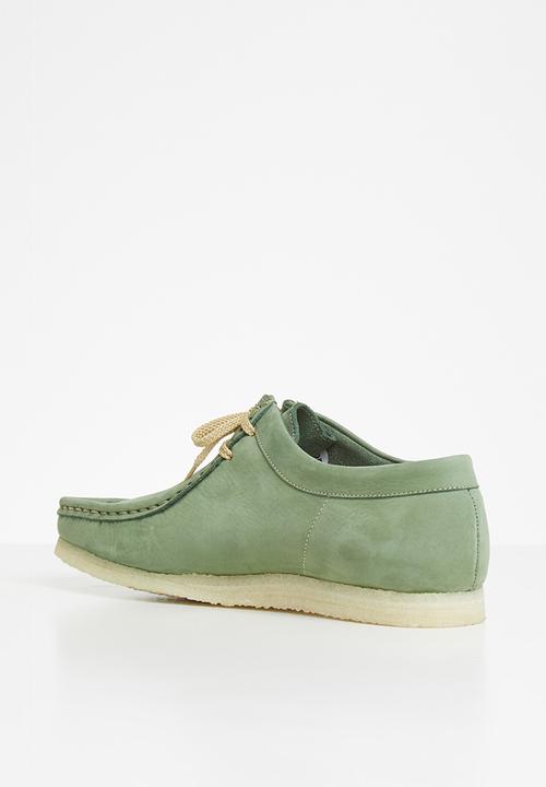 Grasshoppers - Tint doebuck leather mocassin - lichen green