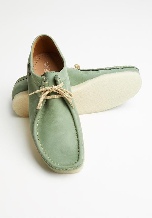 Grasshoppers - Tint doebuck leather mocassin - lichen green