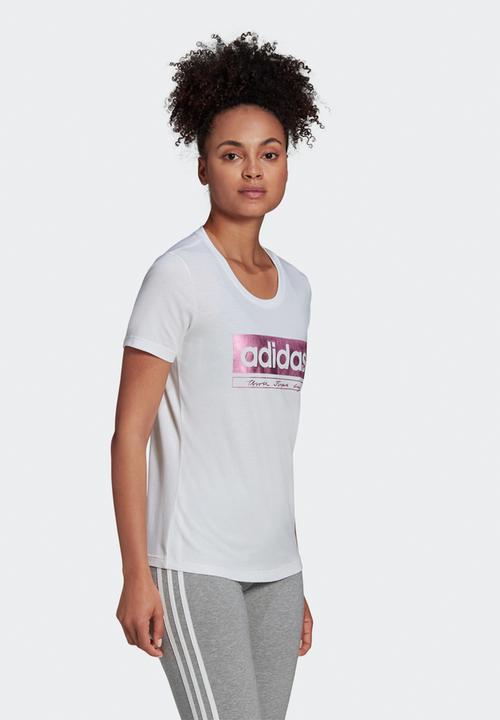 adidas Originals - Foil tee - white