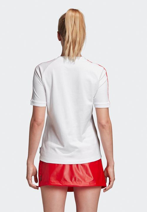 adidas Originals - Kiss tee - white & red