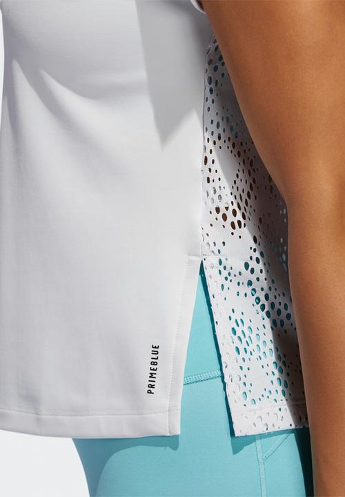 adidas Performance - Training short sleeve tee - blue