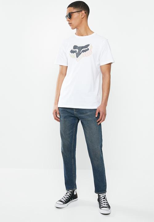 Fox - Warp speed short sleeve tee - white