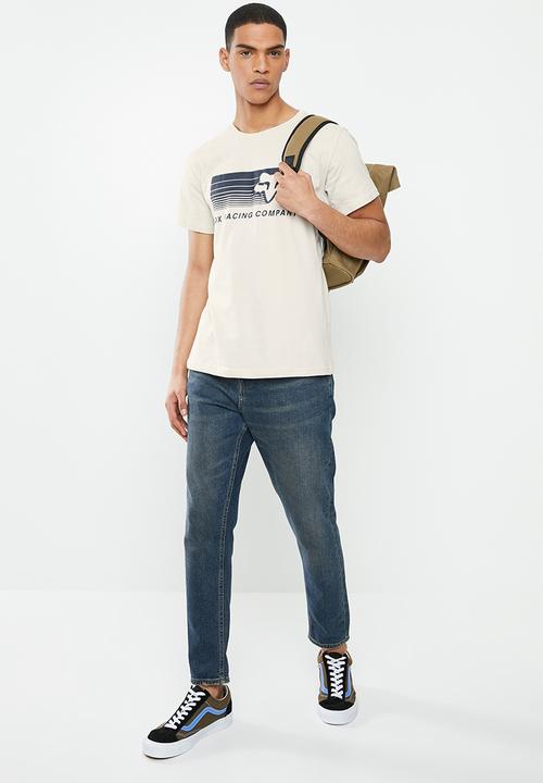 Fox - Drifter short sleeve tee - neutral 