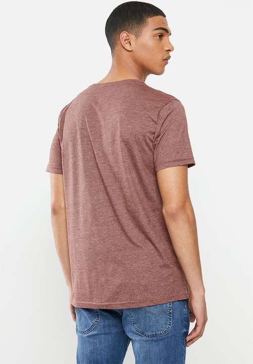 Fox - Lightspeed head short sleeve tee - burgundy