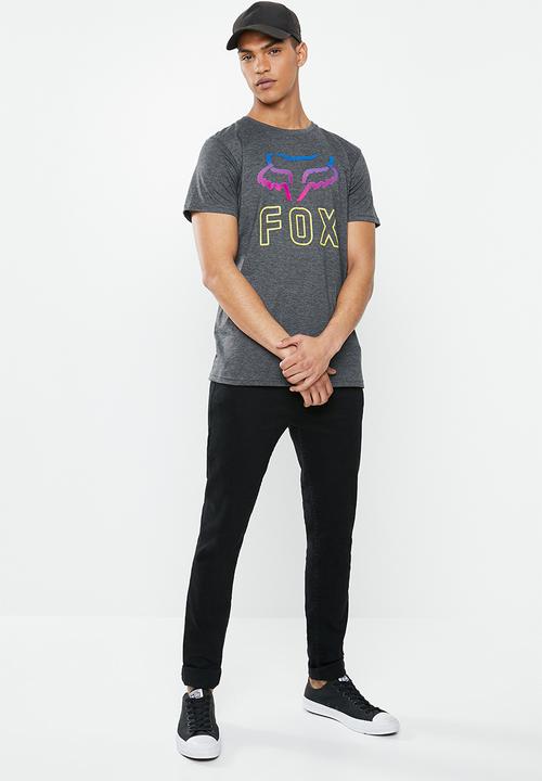 Fox - Heartbreaker short sleeve tee - charcoal 