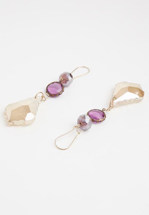 Superbalist - Iris multi-stone earrings - multi