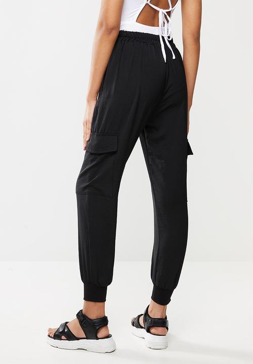 Blake - Cargo jogger - black