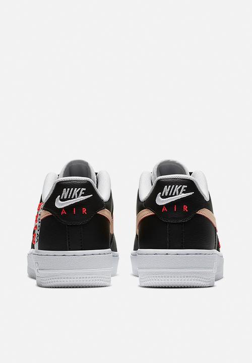 Nike - Nike air force 1 lv8 1 - black/flash crimson-white-white