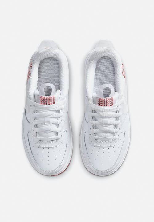 Nike - Nike air force 1 - white & university red