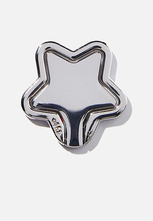 Typo - Metal phone ring - silver 