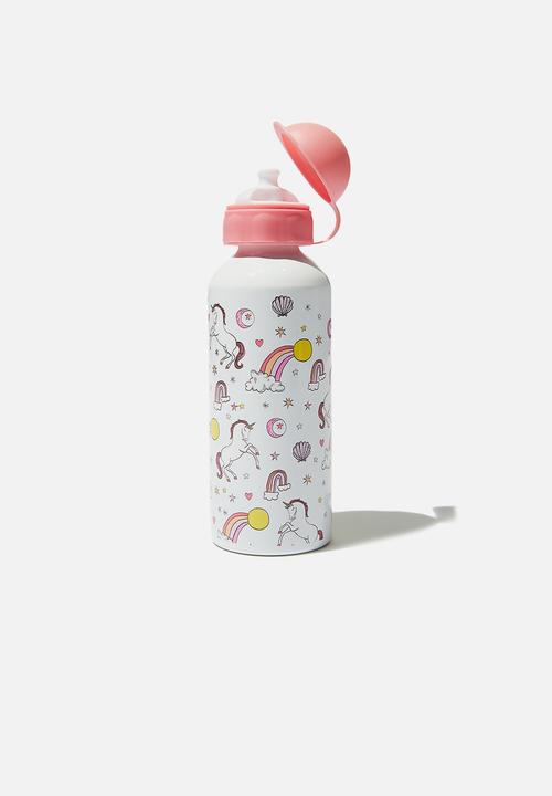 Cotton On - Aluminium drink bottle - multi 