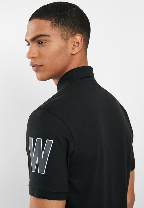 G-STAR - Dunda slim polo with raw artwork - black