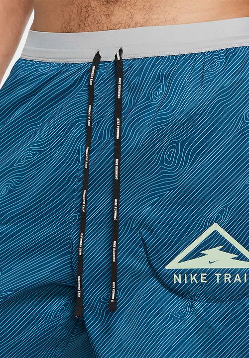 Nike - Flx stride 5-inch trail shorts - blue & grey