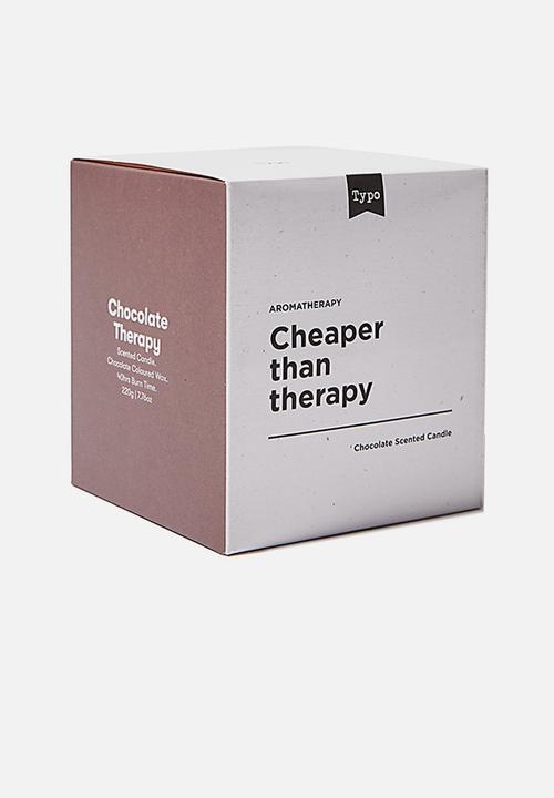 Typo - Food scented candle - chocolate therapy