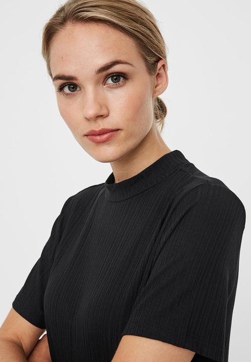 Vero Moda - Ketti midi dress - black