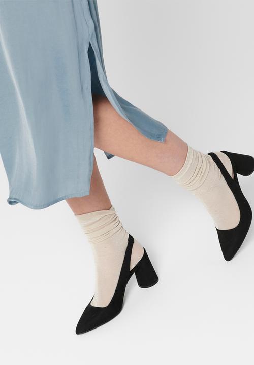 Jacqueline de Yong - Sheela short sleeve long shirt dress - blue