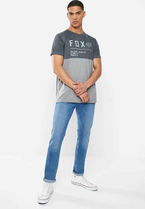 Fox - Standard issue short sleeve tee - charcoal