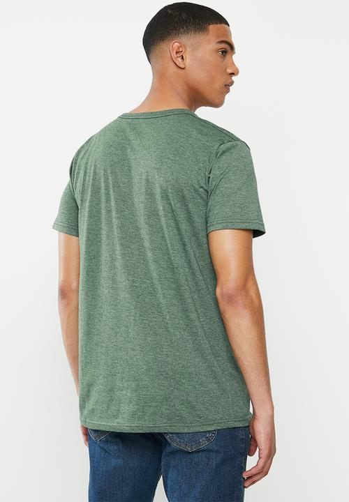 Fox - General short sleeve tee - green