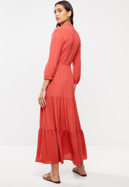 MANGO - Dress canyon - red