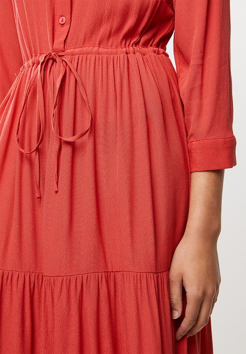 MANGO - Dress canyon - red