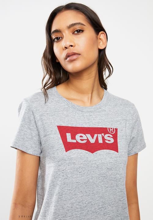 Levi’s® - The perfect tee - housemark smokestack heather