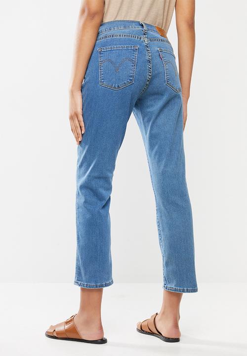 Levi’s® - Curvy straight crop  - berlin mist 