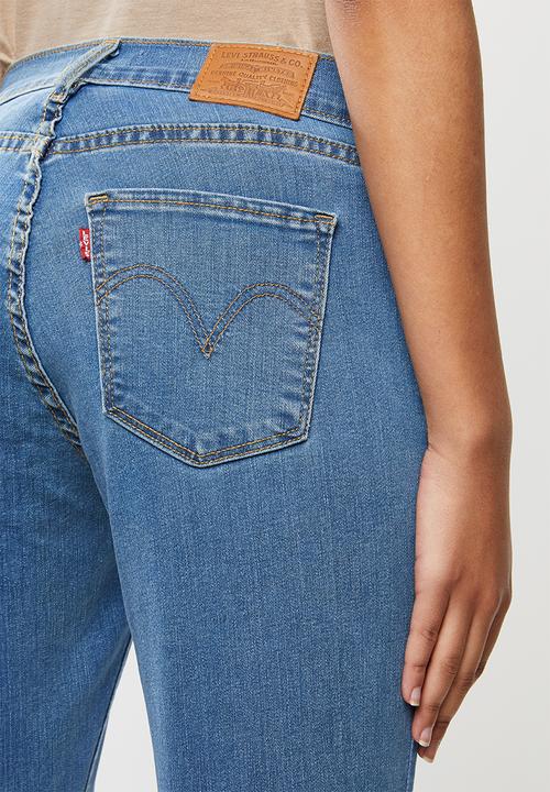 Levi’s® - Curvy straight crop  - berlin mist 