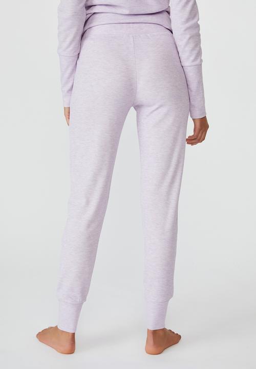 Cotton On - Waffle long John -soft lilac marle