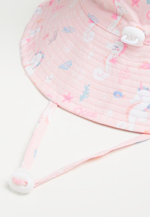 Pop Candy - Girls printed bucket hat - pink