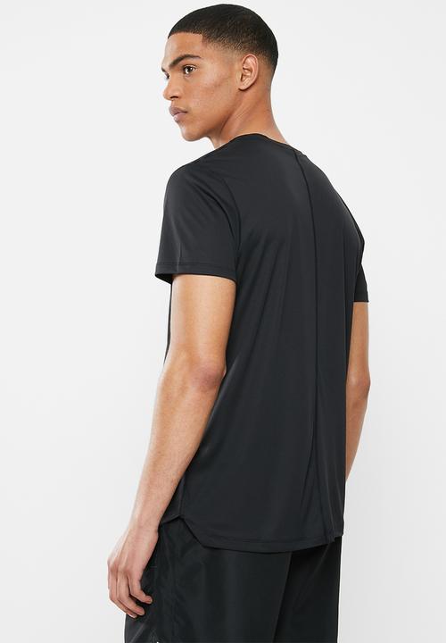 ASICS - Silver short sleeve top - black