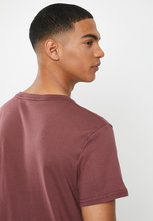 Fox - Chromatic short sleeve tee - burgundy