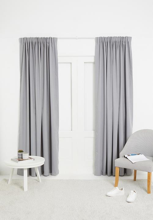Sixth Floor - Taped cross-linen 100% blockout - grey