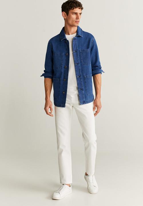 MANGO - Paul jacket - blue