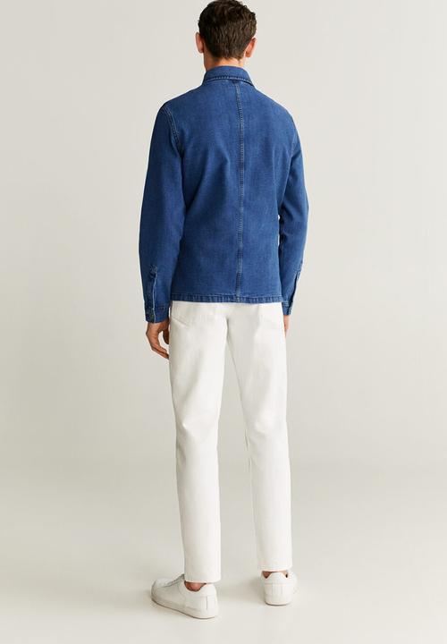 MANGO - Paul jacket - blue