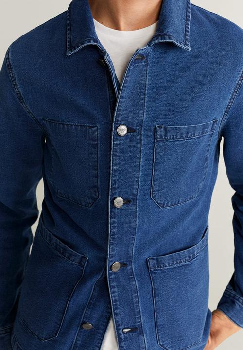 MANGO - Paul jacket - blue