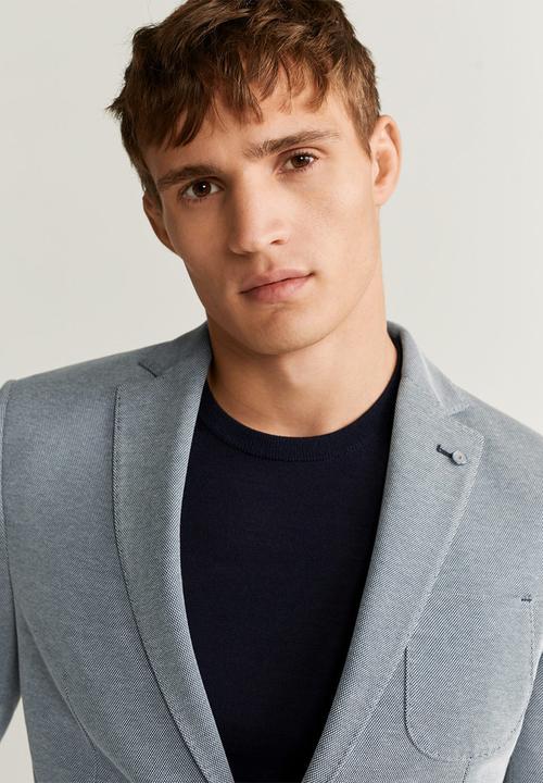 MANGO - Sanday blazer - grey