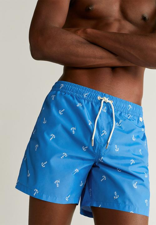 MANGO - Ancla swimming trunks - blue