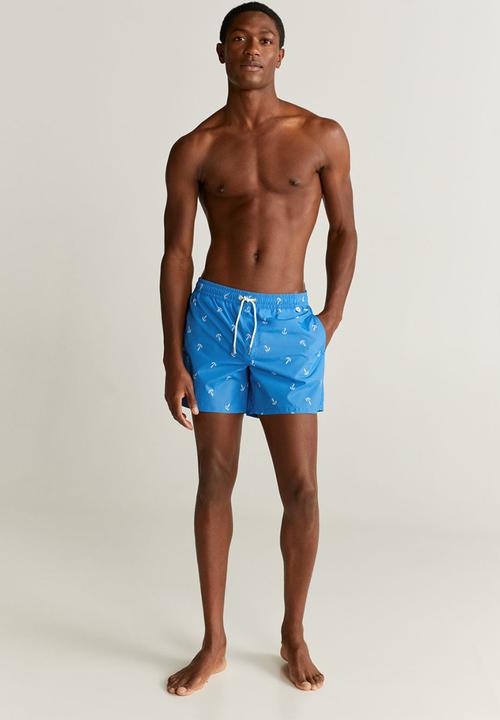 MANGO - Ancla swimming trunks - blue