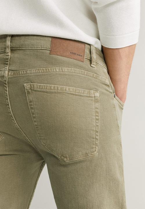 MANGO - Billy jeans - beige