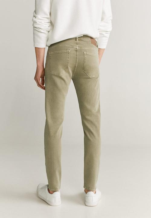 MANGO - Billy jeans - beige