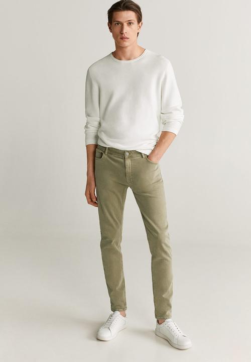 MANGO - Billy jeans - beige
