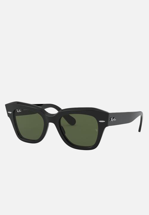 Ray-Ban - State street sunglasses 49mm - black & green