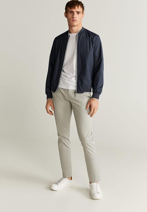 MANGO - Jon jacket - navy