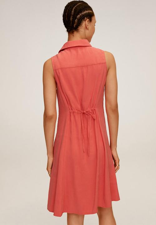 MANGO - Dress bowie - coral