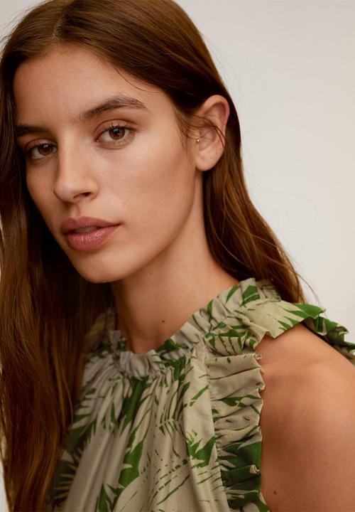 MANGO - Kai dress - green
